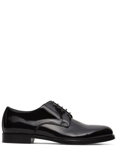 Formal Leather Derby Shoes - DOLCE & GABBANA - Modalova