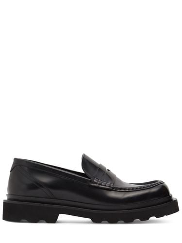 Loafer Aus Leder „city Trek“ - DOLCE & GABBANA - Modalova