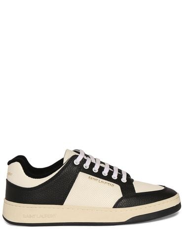 Sl/61 Leather Sneakers - SAINT LAURENT - Modalova