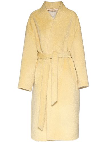 Caliste Self-tie Alpaca Blend Long Coat - ISABEL MARANT - Modalova