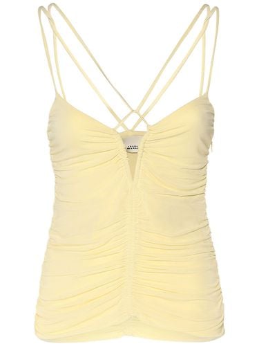 Leila Spaghetti Strap Viscose Top - ISABEL MARANT - Modalova