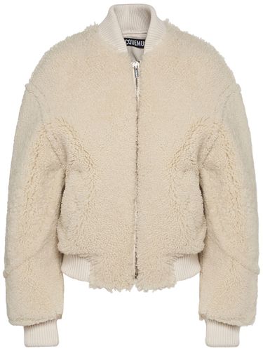 Lammfelljacke „le Blouson Pilou“ - JACQUEMUS - Modalova