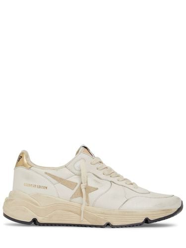 Mm Hohe Sneakers Aus Leder „running“ - GOLDEN GOOSE - Modalova