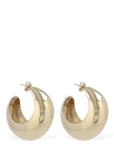 Shiny Crescent Big Hoop Earrings - ISABEL MARANT - Modalova