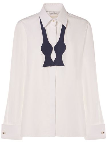 Camicia Laser In Cotone / Papillon - MAX MARA - Modalova