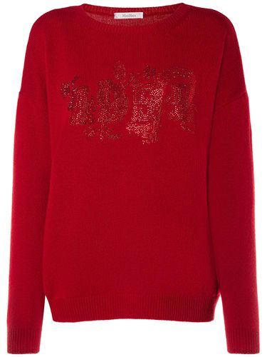 Nias Embroidered Wool & Cashmere Sweater - MAX MARA - Modalova