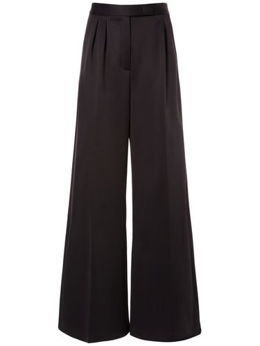 Pantalones Anchos De Jersey - MAX MARA - Modalova