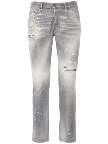 Jeans Aus Stretch-baumwolldenim „skater“ - DSQUARED2 - Modalova