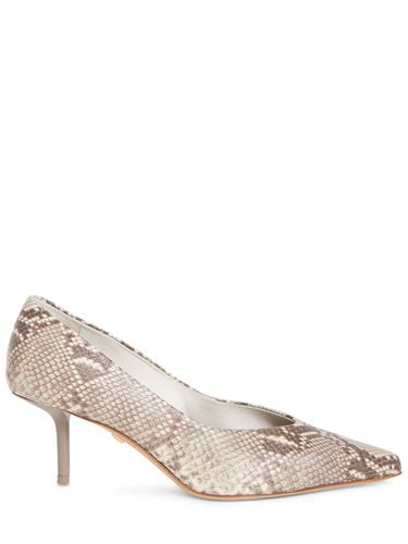 Mm Python Print Leather Pumps - MAX MARA - Modalova