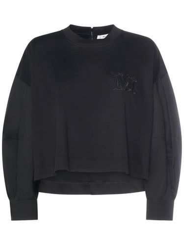 Sweatshirt Aus Baumwolljersey Mit Stickerei - MAX MARA - Modalova