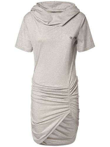 Cotton Jersey Mini Dress - GIUSEPPE DI MORABITO - Modalova