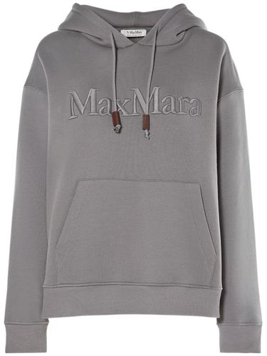 Agre Cotto Jersey Logo Hooded Sweatshirt - 'S MAX MARA - Modalova