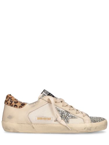 Mm Hohe Leder-sneakers „super-star“ - GOLDEN GOOSE - Modalova