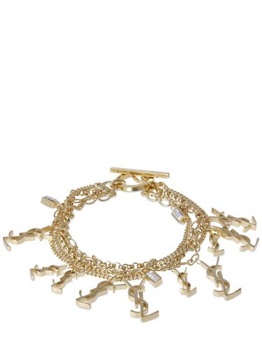 Brazalete Multi Strass - SAINT LAURENT - Modalova