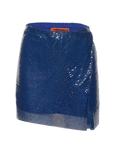 Vela Mesh Mini Skirt - SIMON MILLER - Modalova