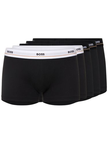 Set De 5 Calzoncillos Boxer Con Logo - BOSS - Modalova