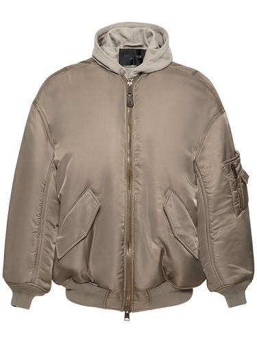 Chaqueta Bomber De Nylon - BALENCIAGA - Modalova