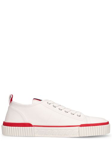 Mm Hohe Canvassneakers „pedro“ - CHRISTIAN LOUBOUTIN - Modalova