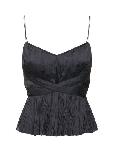 Lise Pleated Tech Top - ULLA JOHNSON - Modalova