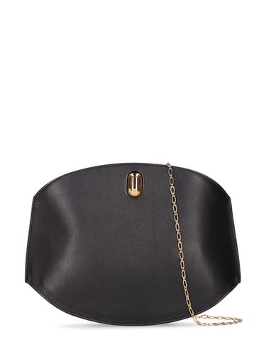 Tondo Chain Leather Shoulder Bag - SAVETTE - Modalova