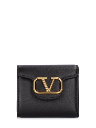 Locò Leather French Flap Wallet - VALENTINO GARAVANI - Modalova