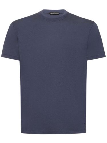 Camiseta De Algodón - TOM FORD - Modalova