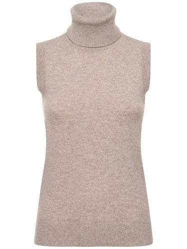 Cuello Vuelto De Punto De Cashmere Sin Mangas - MICHAEL KORS COLLECTION - Modalova