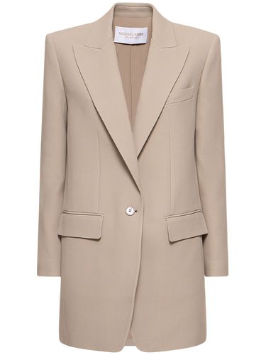 Darcy Crepe Blazer - MICHAEL KORS COLLECTION - Modalova