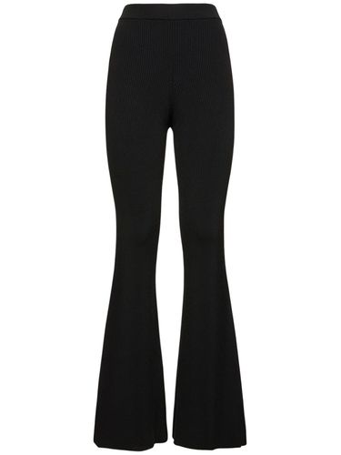 Pantalones Acampanados De Punto Techno - STELLA MCCARTNEY - Modalova