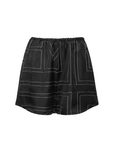 Shorts De Pijama De Seda - TOTEME - Modalova