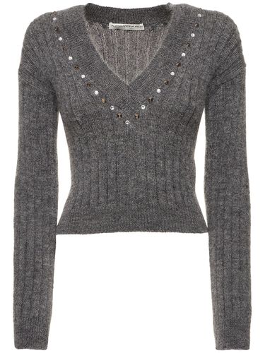 Maglia In Misto Mohair - ALESSANDRA RICH - Modalova