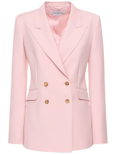 Chaqueta Cruzada De Sarga De Lana - GABRIELA HEARST - Modalova