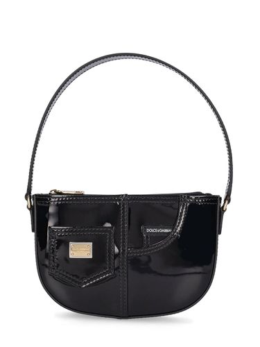 Bolso De Hombro De Charol - DOLCE & GABBANA - Modalova