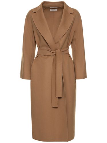 Esturia Belted Double Wool Long Coat - 'S MAX MARA - Modalova