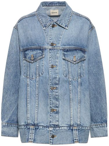 Giacca Grizzo In Denim Di Cotone - KHAITE - Modalova