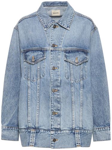 Chaqueta De Denim De Algodón - KHAITE - Modalova