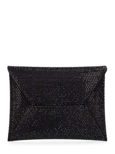 Clutch De Satén Con Decoraciones - GIORGIO ARMANI - Modalova