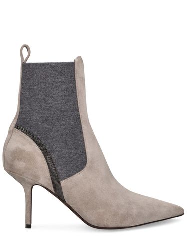 Mm Suede Ankle Boots - BRUNELLO CUCINELLI - Modalova