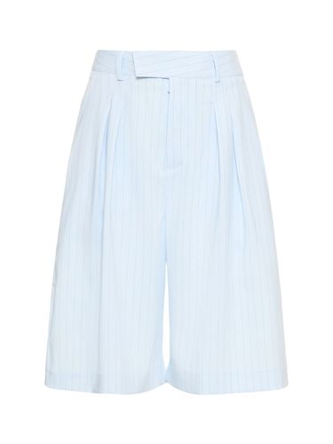 Vivian Pleated Fluid Bermuda Shorts - THE FRANKIE SHOP - Modalova