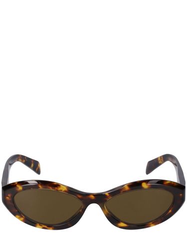 Catwalk Cat-eye Acetate Sunglasses - PRADA - Modalova