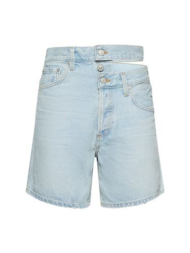 Broken Waistband High Rise Shorts - AGOLDE - Modalova