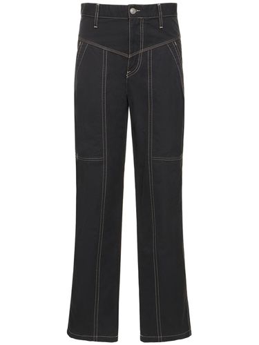 Pantalones Anchos De Algodón - MARANT ETOILE - Modalova