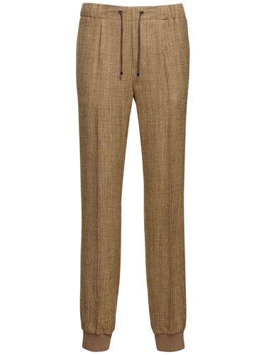 Pantalones Jogger De Lino - RALPH LAUREN COLLECTION - Modalova