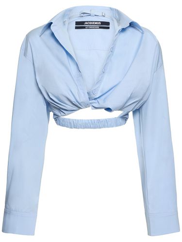 Camicia Cropped La Chemise Bahia In Misto Cotone - JACQUEMUS - Modalova