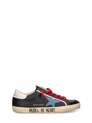 Sneakers Basket Star De Piel Con Cordones - BONPOINT X GOLDEN GOOSE - Modalova