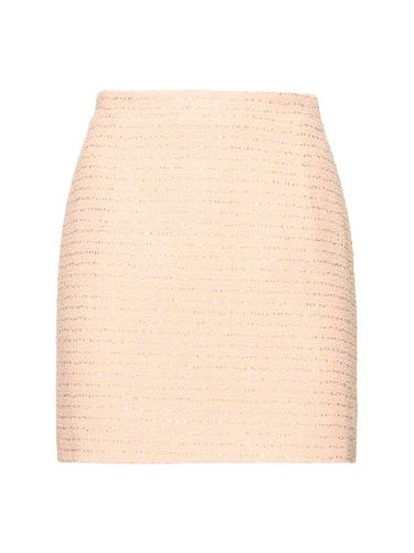 Sequined Tweed Mini Skirt - ALESSANDRA RICH - Modalova