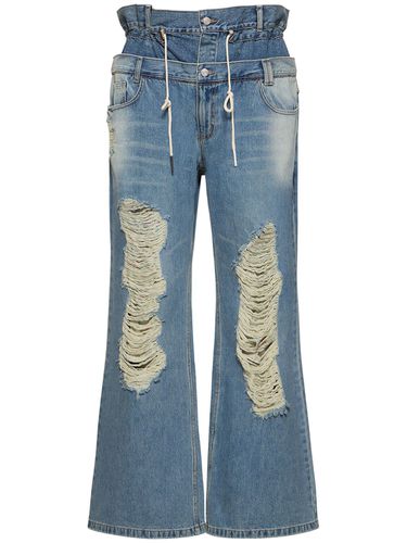 Jeans Con Doble Cintura Y Cordones - ANDERSSON BELL - Modalova