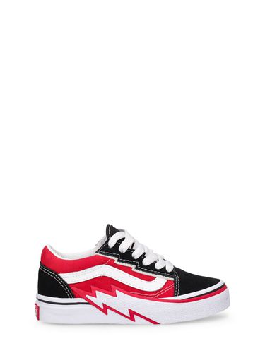 Old Skool V Leather Lace-up Sneakers - VANS - Modalova