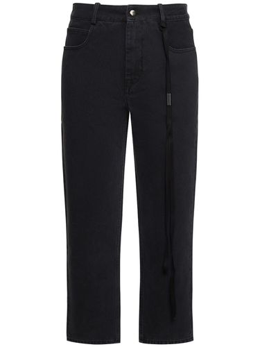 Jeans Cropped De Denim - ANN DEMEULEMEESTER - Modalova