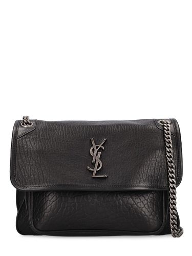 Medium Niki Grained Leather Shoulder Bag - SAINT LAURENT - Modalova